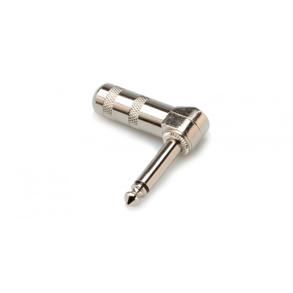 Hosa - PRG-370 - Connector, Right-angle 1/4 in TS