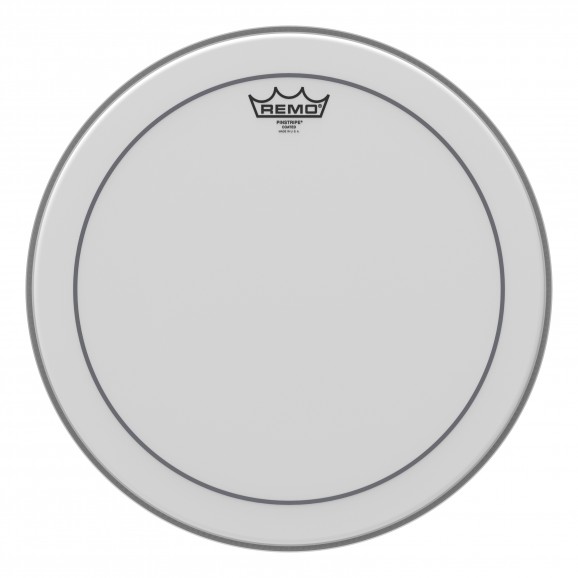Remo 16" White Coated Pinstripe Drumhead