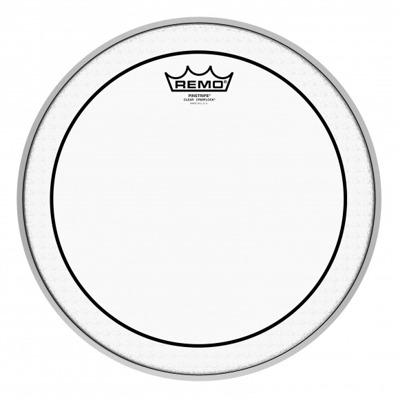 Remo 13" Clear Pinstripe Crimplock Marching Tom Drumhead