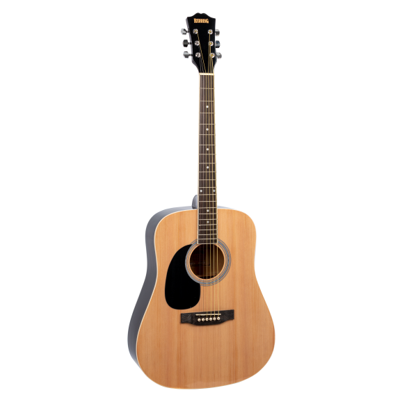 Redding - RED50LH  Left hand Dreadnought Guitar Natural
