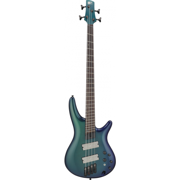 Ibanez SRMS720BCM 4 String Electric Bass Guitar Blue Chameleon