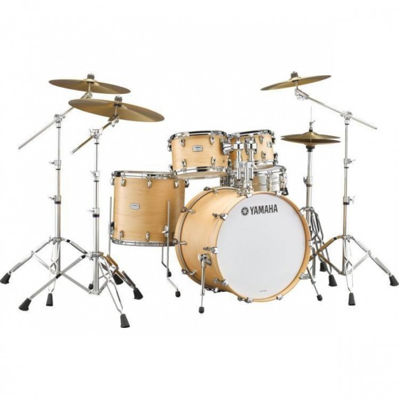 Yamaha Tour Custom Maple 22" Euro Drum Kit in Butterscotch Satin 