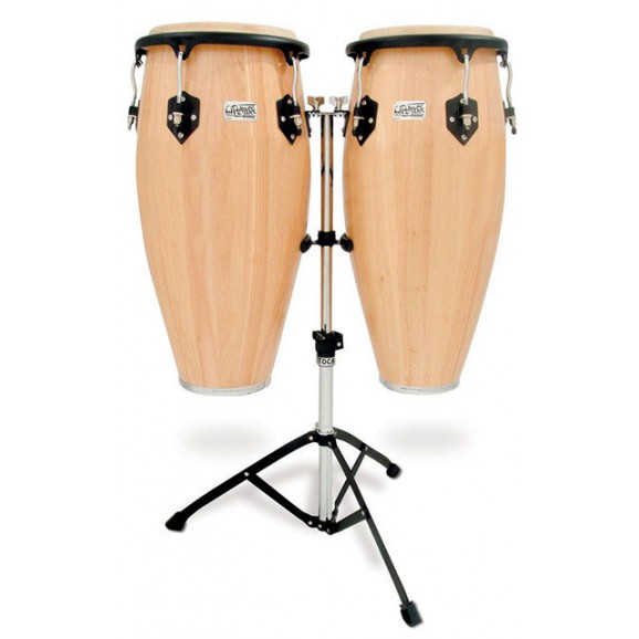 Toca 11 & 11"-3/4" Players Series Wooden Conga Set in Natural