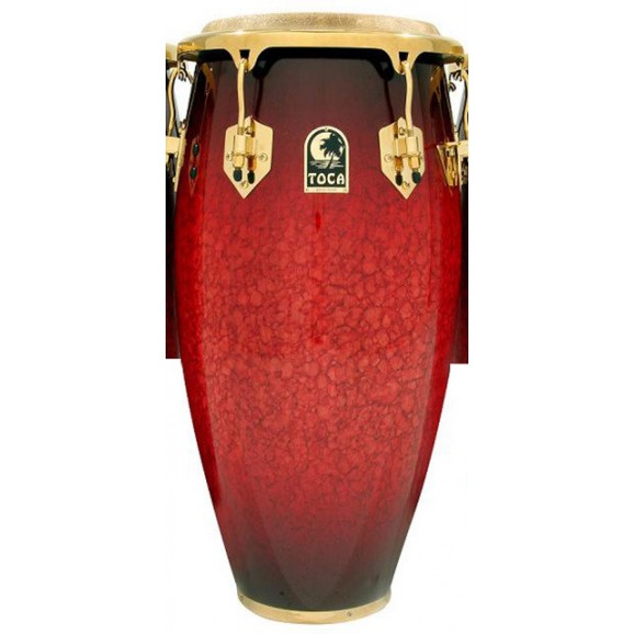 Toca LE Series 11-3/4" Wooden Conga in Bordeaux