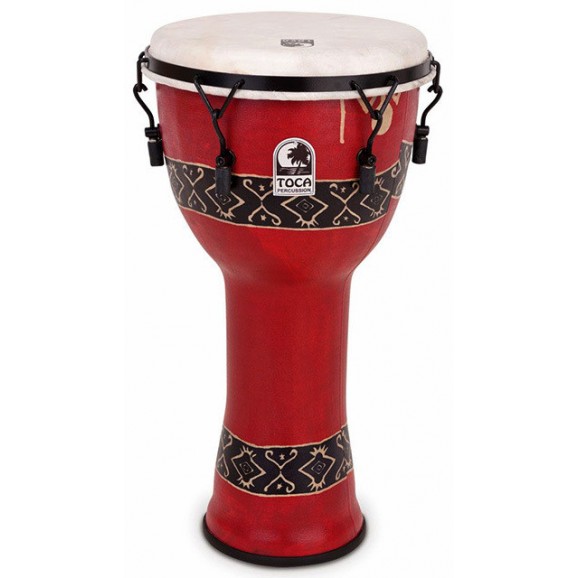 Toca Freestyle Series Mech Tuned Djembe 12" in Bali Red