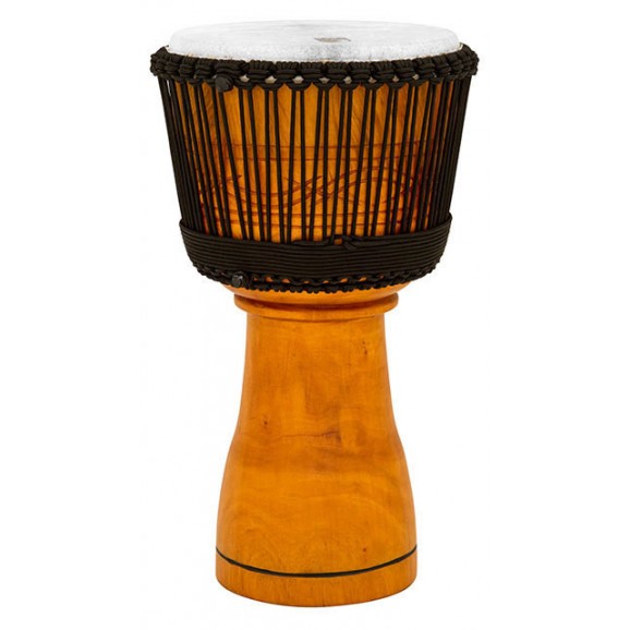 Toca Master Series Wooden Djembe 12" Synthetic Head in Natural with Bag