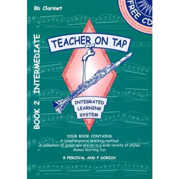 Teacher On Tap Clarinet Bk 2 Bk/Cd