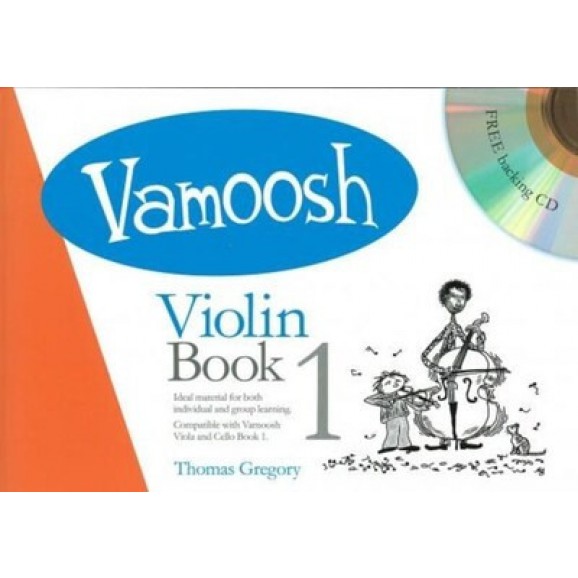 Vamoosh Violin Book 1 Bk/Cd
