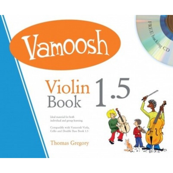 Vamoosh Violin Book 1.5 Bk/Ola