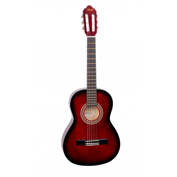 Valencia VC103RDS - 3/4 Size Classical Guitar - Gloss Red Sunburst
