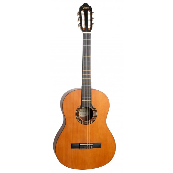 Valencia VC204HL - Full Size Classical Guitar - Hybrid, Thin Neck - Left Hand - Satin Natural