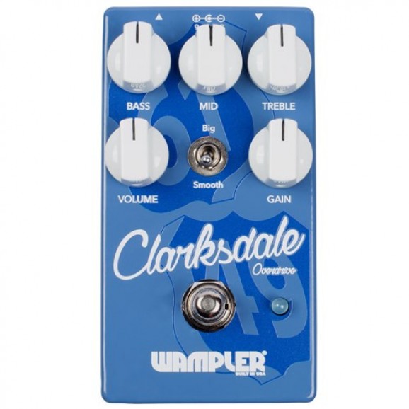Wampler Clarksdale Classic Overdrive with Mid Control