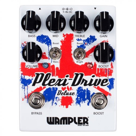 Wampler Plexi-Drive Deluxe 60's British Amp in a Box with Boost