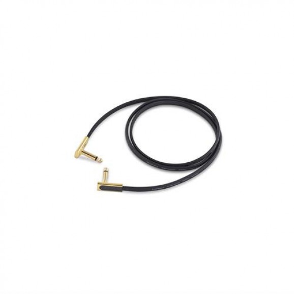RockBoard Flat Patch Cable. Gold. 120cm