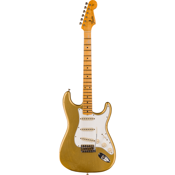 Fender Custom Shop Postmodern Strat Journeyman Relic, Maple Fingerboard, Aged Aztec Gold