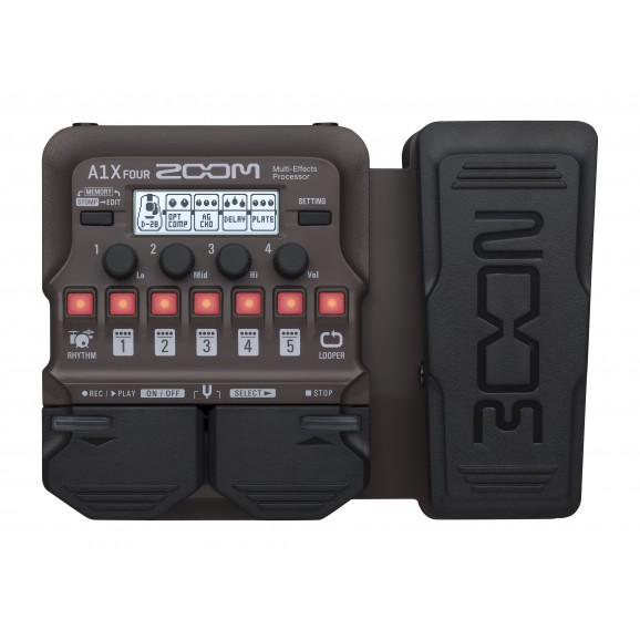 Zoom A1X Four Acoustic Instrument Effects Processor