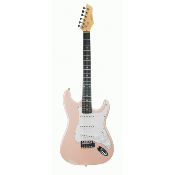 Ashton AG232 Electric Guitar in Metallic Pink