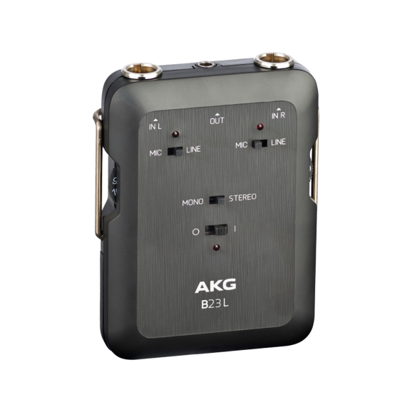 AKG B23 L Battery-Operated Phantom Power Supply & Mini Recording Mixer