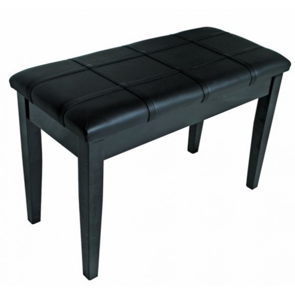 AMS KTW12 Piano Wooden Bench Polished in Ebony