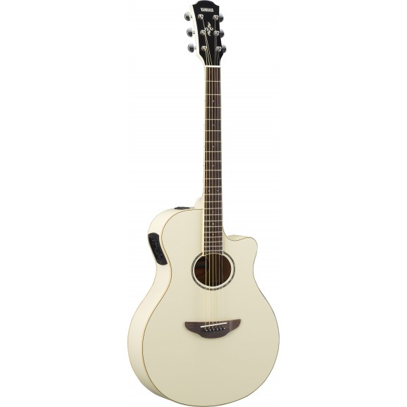 Yamaha APX600 Acoustic Electric Guitar - Vintage White