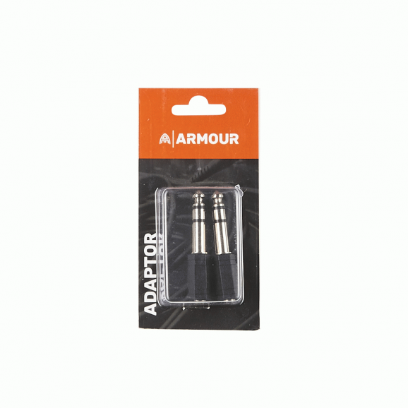 Armour ADAP2 1/8 inch stereo to 1/4 inch Stereo Headphone Adaptor (Pair)