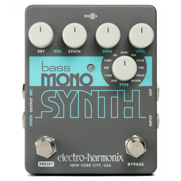 Mono Bass Synth Pedal