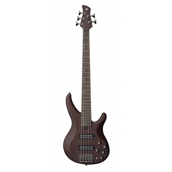 Yamaha TRBX505 5 String Electric Bass Trans Brown