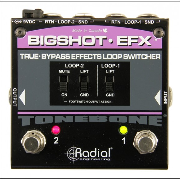 Radial Big Shot EFX Effect Loop Switcher