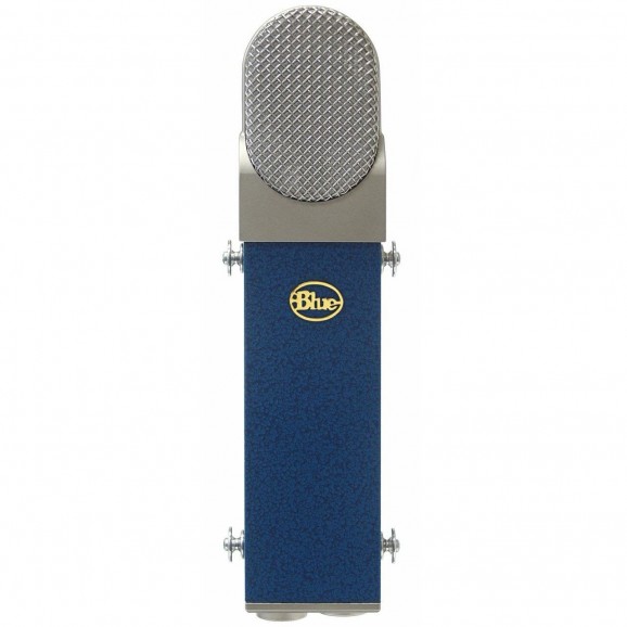 Blue Blueberry Cardioid Condenser Mic W/Shockmount And Box