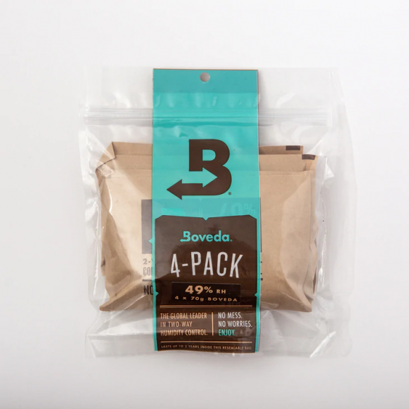 Boveda 49% RH Size 70 Refill Pack of 4