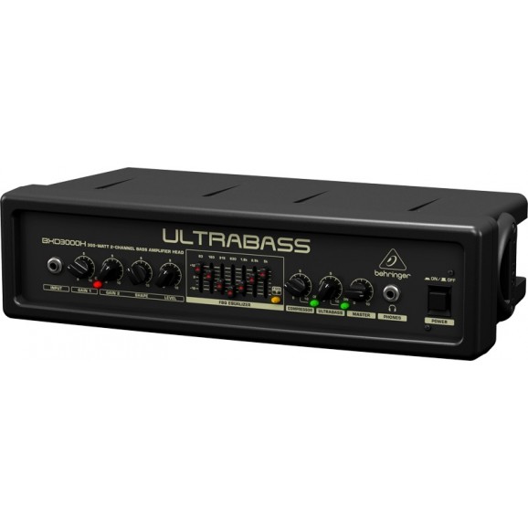 Behringer UltraBass BXD3000H Bass Amplifier Head