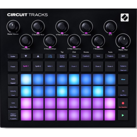 Novation - Circuit Tracks - Standalone Groovebox 