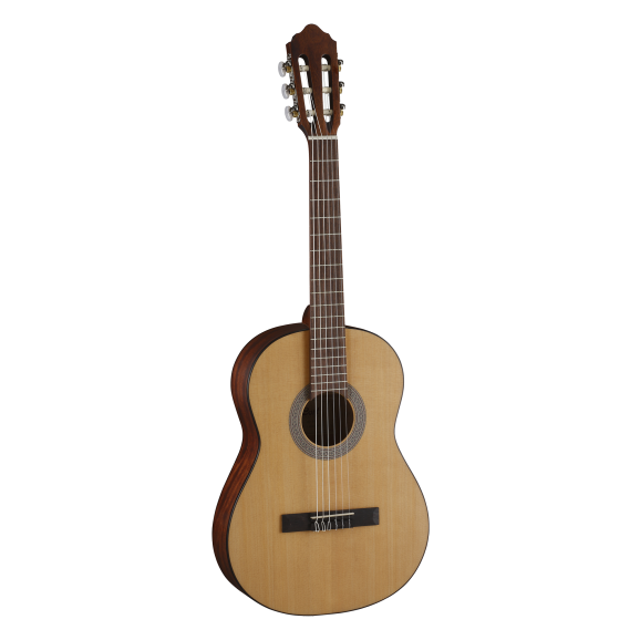 Cort AC70 OP 3/4 Classical Guitar Open Pore Natural With Bag
