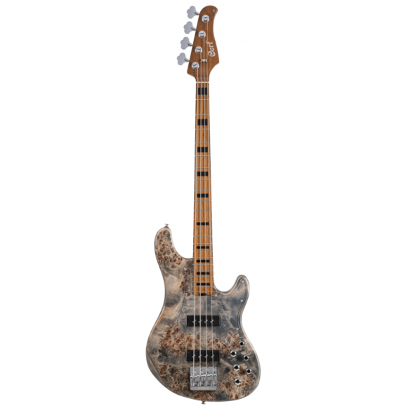 Cort GB Modern 4 Bass Guitar in Open Pore Charcoal Gray