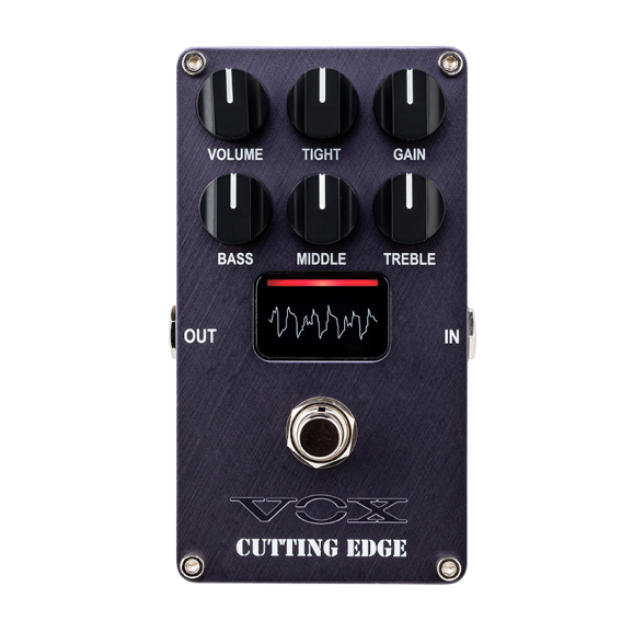 Vox Cutting Edge High-gain guitar Overdrive Pedal with NuTube VECE