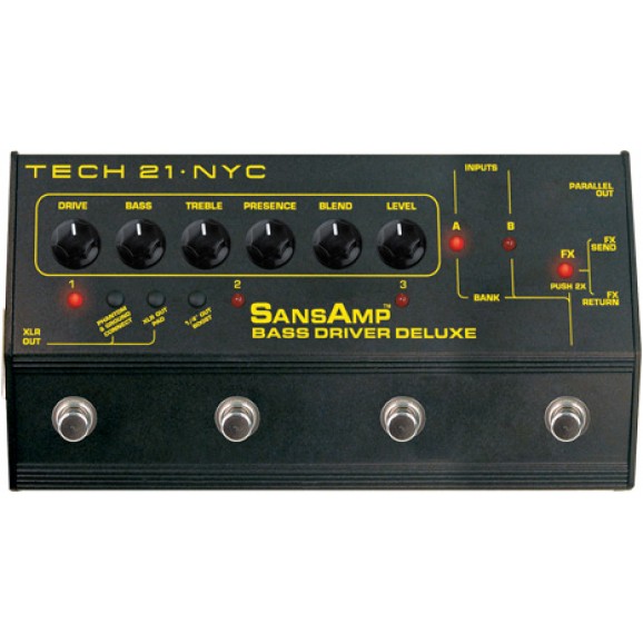 Tech 21 Sansamp Bass Driver Deluxe DI
