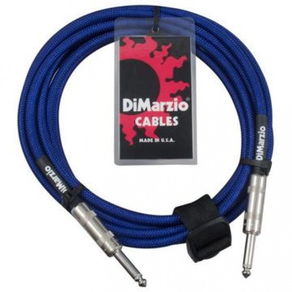DiMarzio EP1718EB 18ft Premium Guitar Lead - Electric Blue