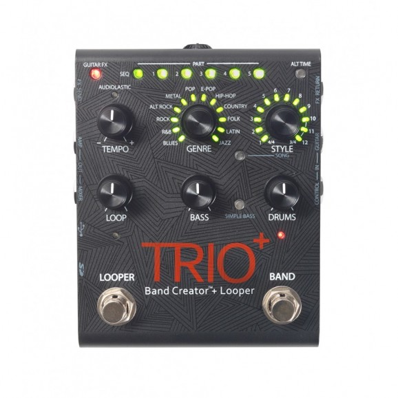 DigiTech Trio Plus Band Creator with Looper (TRIO+)