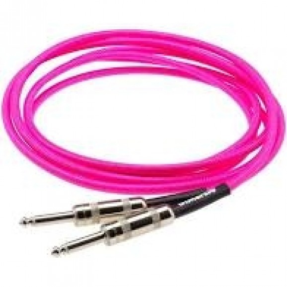 DiMarzio 18ft Guitar Cable in Neon Pink