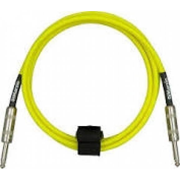 DiMarzio 18ft Guitar Cable in Neon Yellow