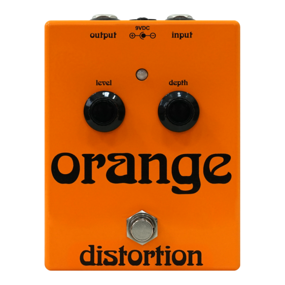 Orange Vintage Distortion Pedal