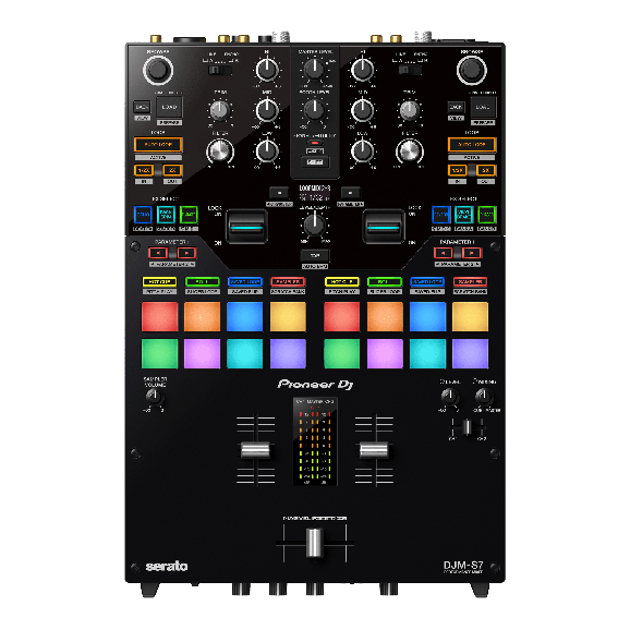 Pioneer DJ DJM-S7 Scratch-Style 2-Channel DJ Mixer