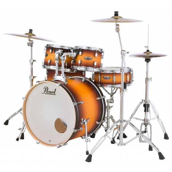 Pearl Decade Maple 22" Fusion Plus Drum Kit with Hardware in Classic Satin Amburst