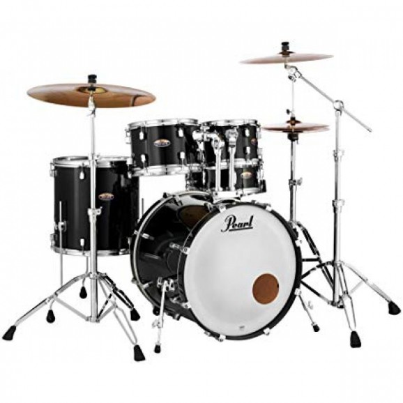 Pearl Decade Maple 22" Fusion Plus Drum Kit in Black Ice