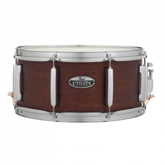 Pearl Modern Utility 13 x 5" Maple Snare Drum in Satin Brown