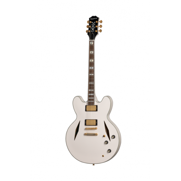 Epiphone Sheraton Stealth Emily Wolfe Signature Model in White
