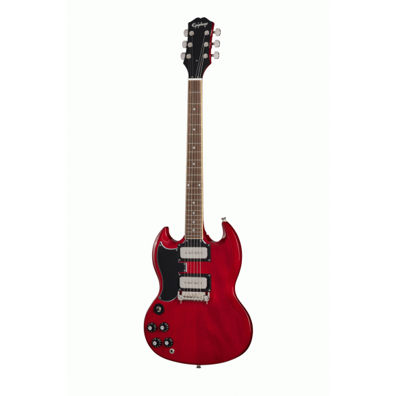 Epiphone Tony Iommi SG Special with Case in Cherry (Left Hand)