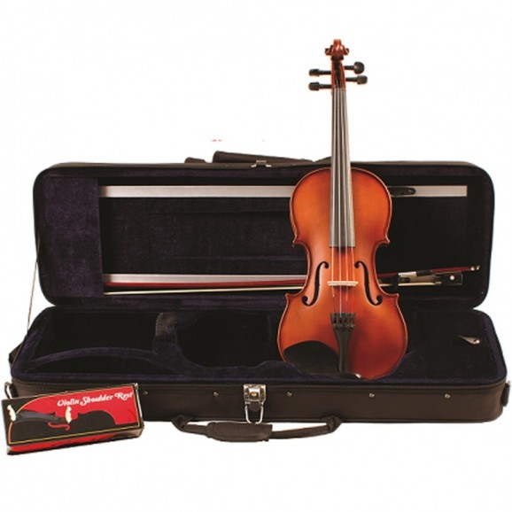 Ernst Keller VN-500 4/4 Violin outfit w/ Bow & Case
