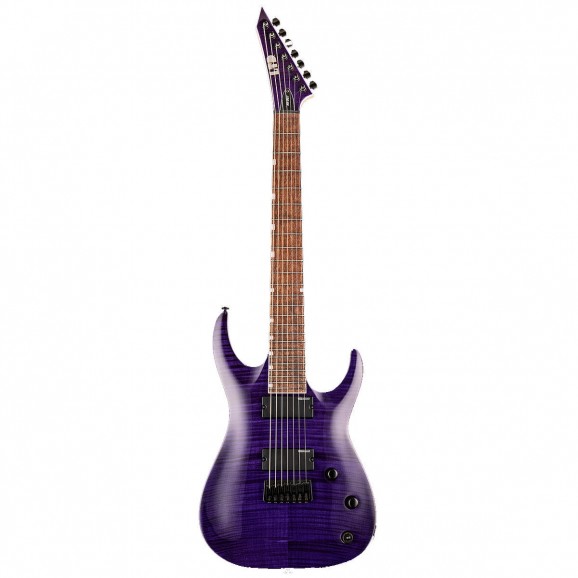 ESP LTD SH-207 Brian 'Head' Welch Signature Electric Guitar in See Thru Purple (Sir Hedley)