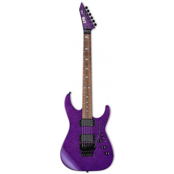 LTD KH-602 Kirk Hammett Purple Sparkle Electric Guitar